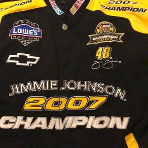 JIMMIE JOHNSON CHASE AUTHENTICS NASCAR  JACKET